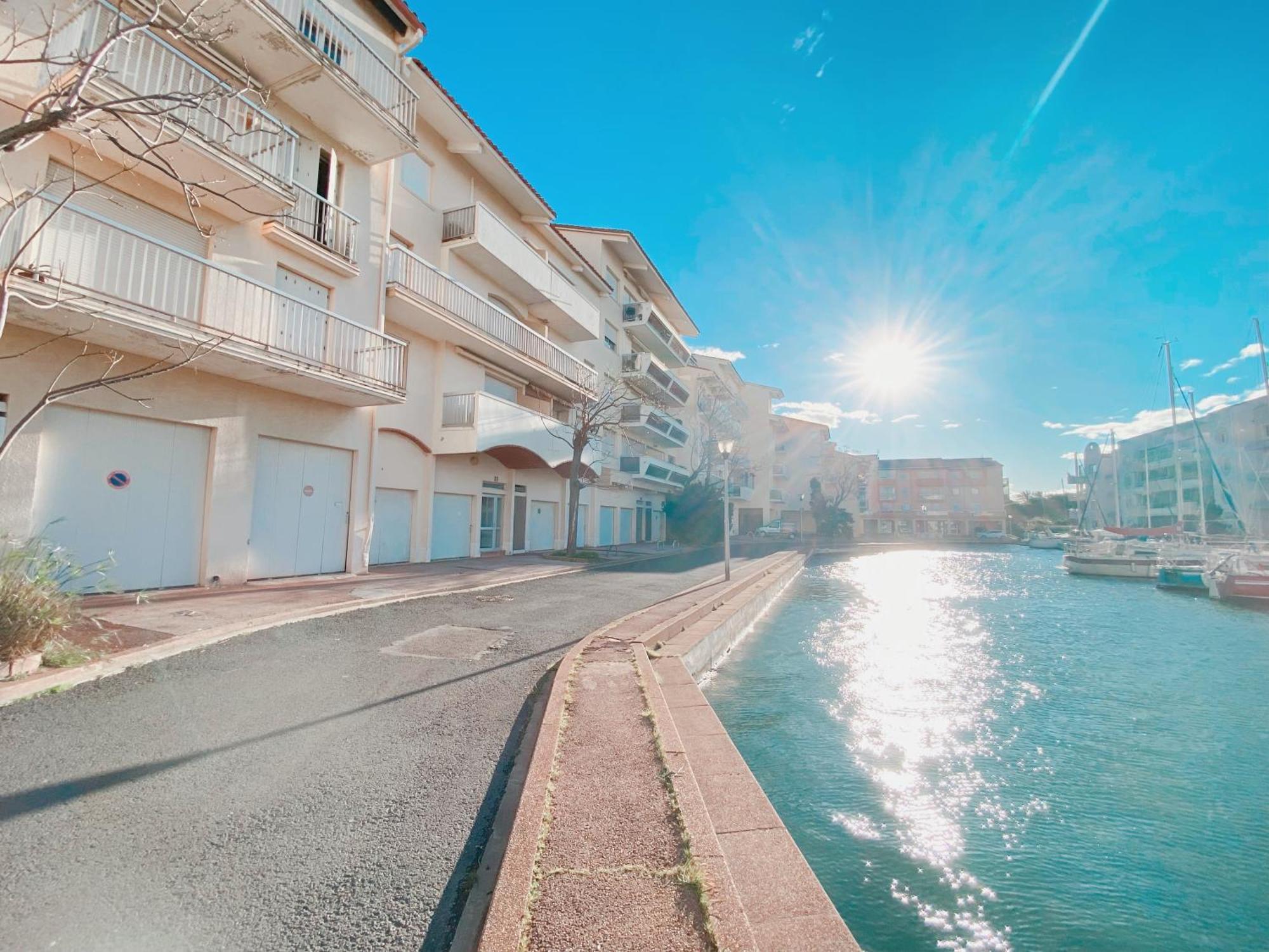 Superbe T2 Au Calme Avec Balcon Sur La Marina - 10 Lägenhet Canet-en-Roussillon Exteriör bild