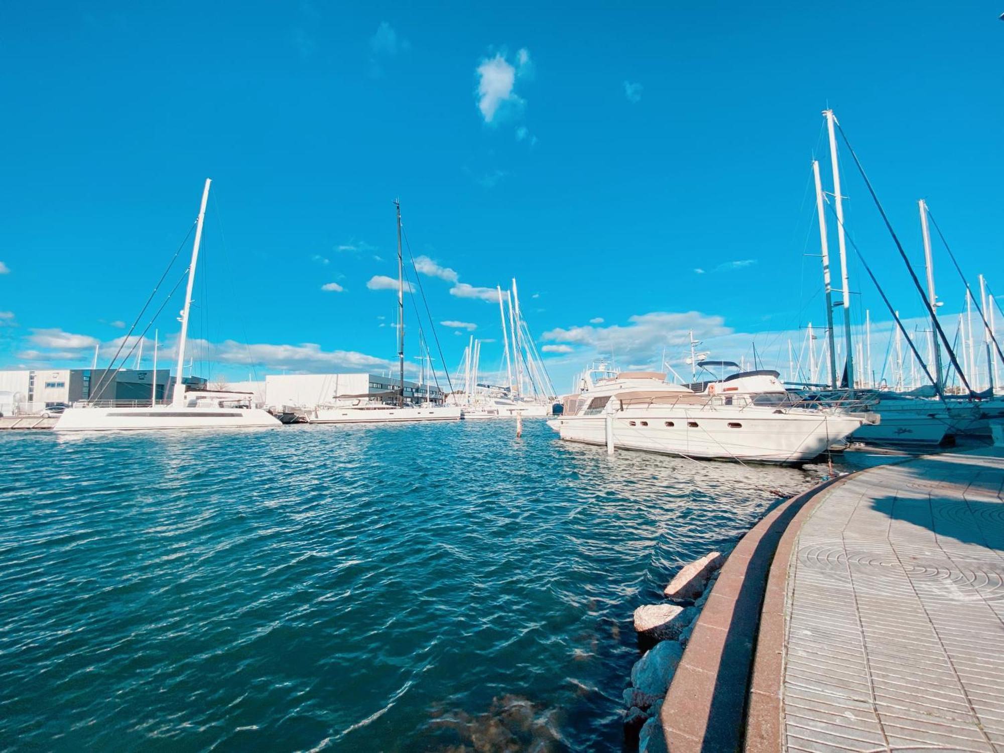 Superbe T2 Au Calme Avec Balcon Sur La Marina - 10 Lägenhet Canet-en-Roussillon Exteriör bild